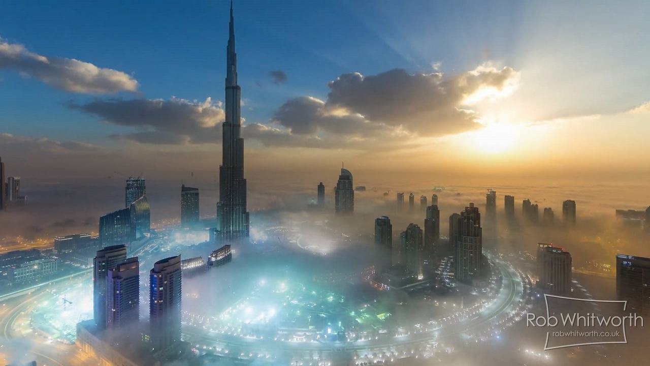 《迪拜流动》世界超富有城市超高层建筑