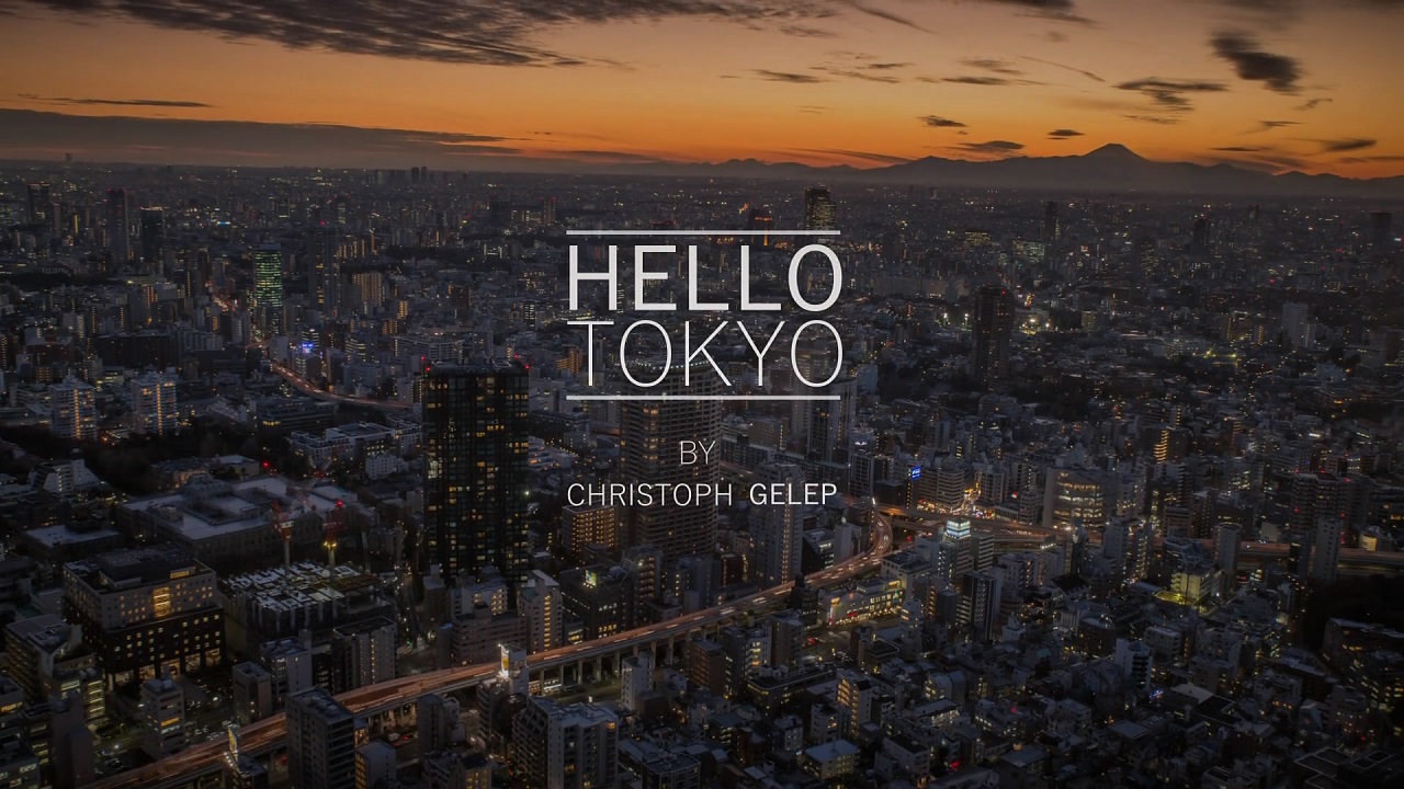 《你好东京》很活跃和充满活力城市
