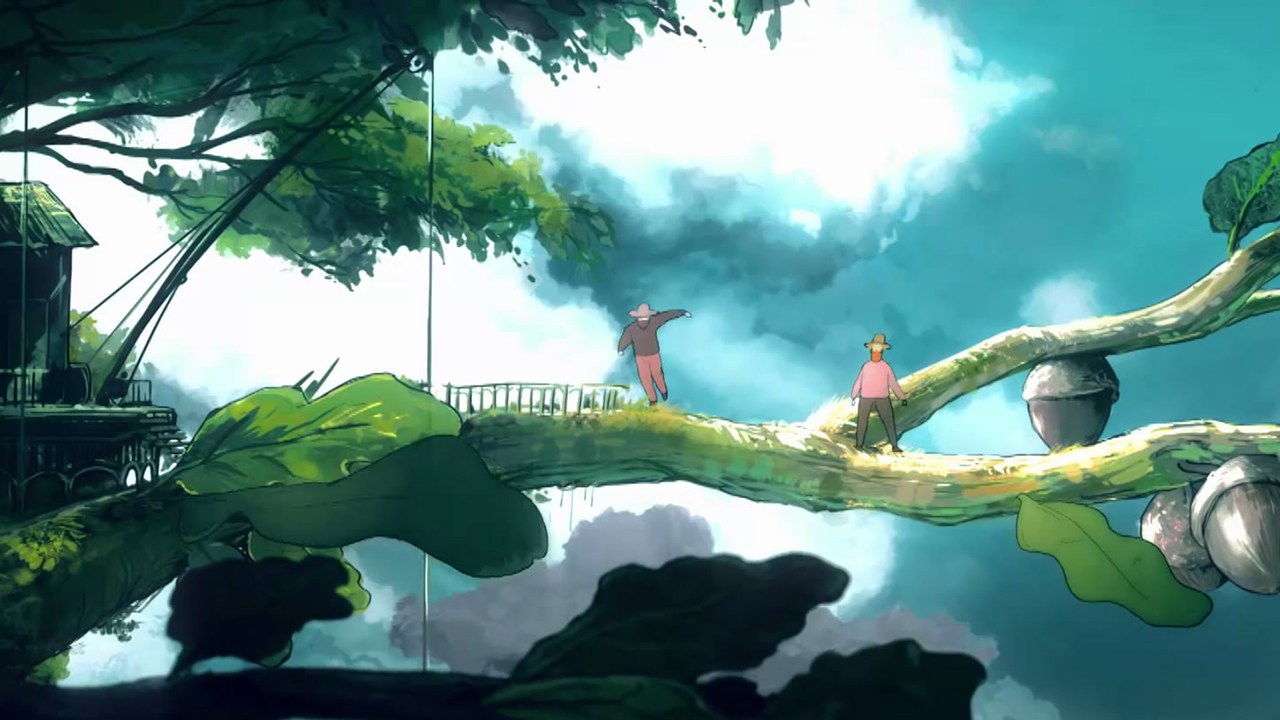 《树顶上的天堂》致敬宫崎骏动画作品