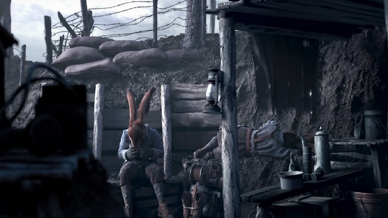 《口琴声中的战争》小兔子兵彰显感人之战，动画