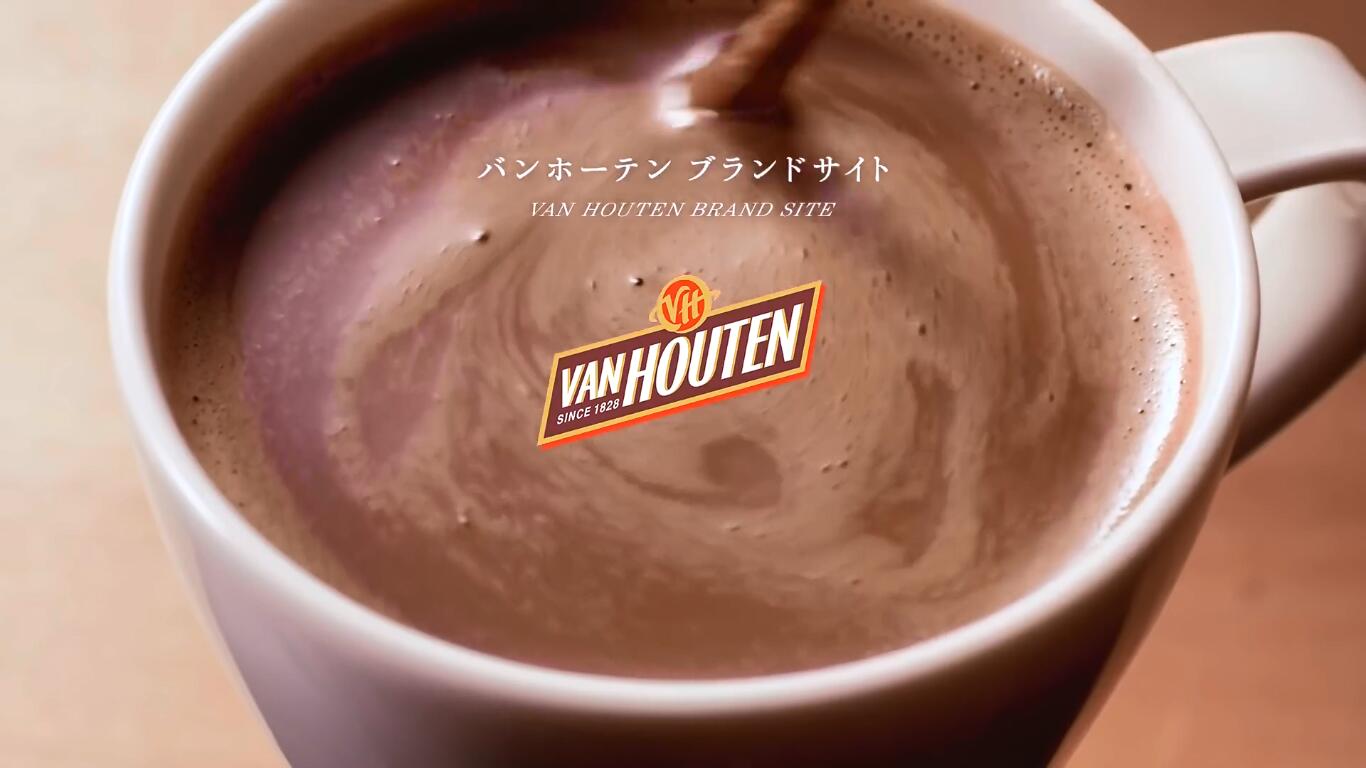 理想的母亲vanhouten热巧克力   日本 广告