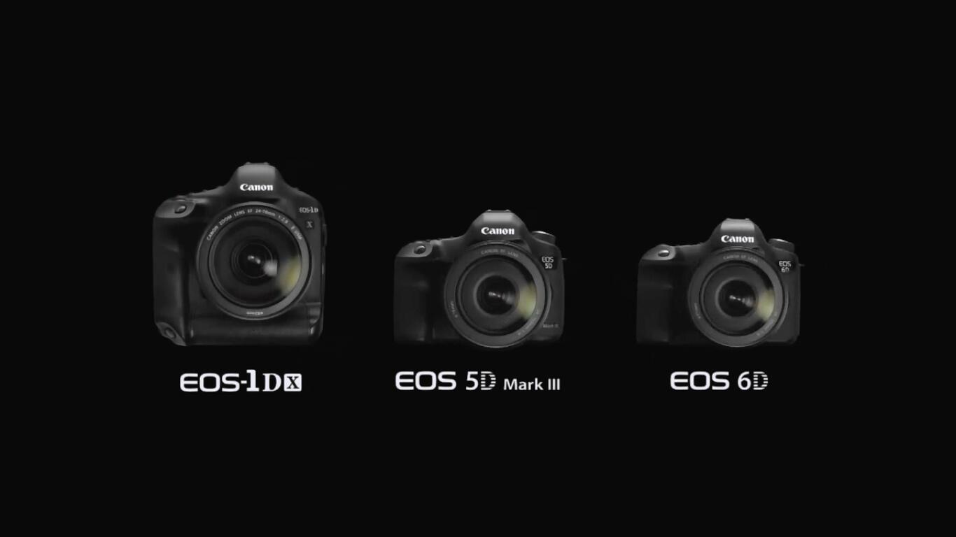 香港广告-佳能 Canon EOS数码相机(做一个真正的全画幅)