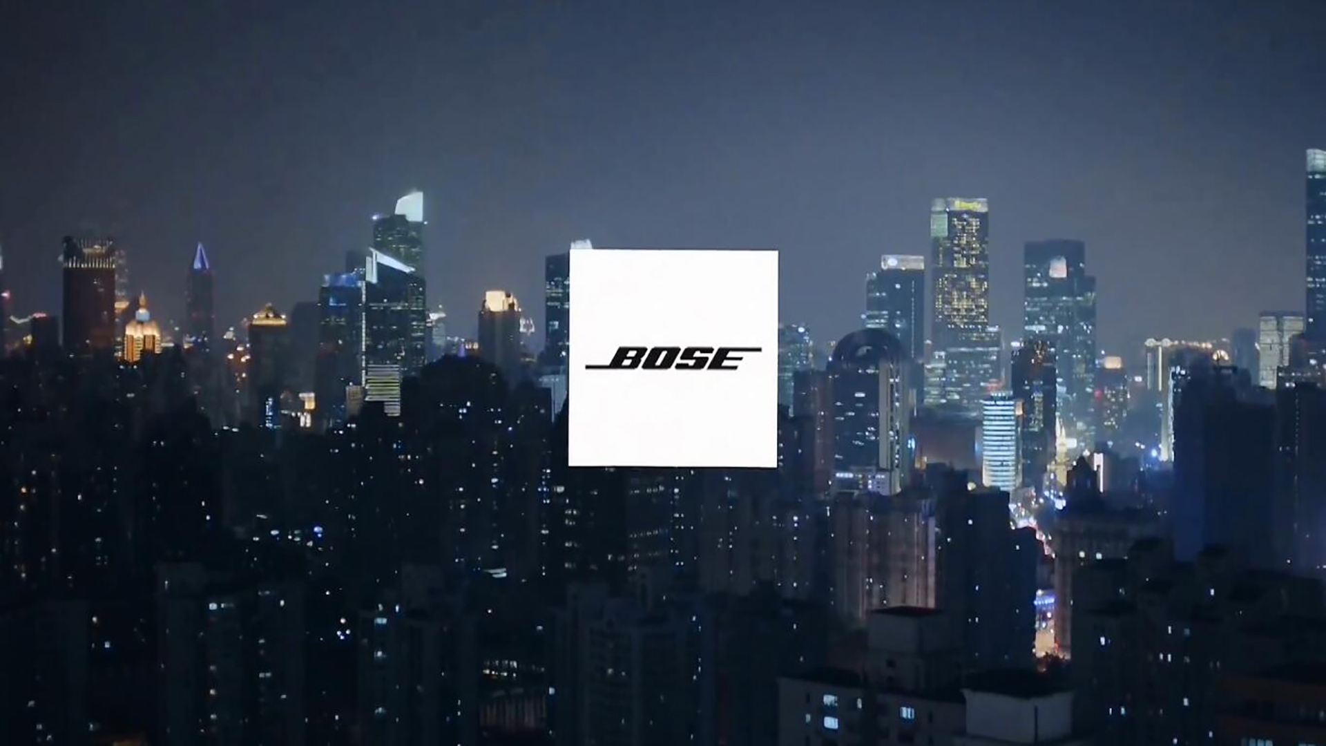 Bose  Get Closer 耳机广告