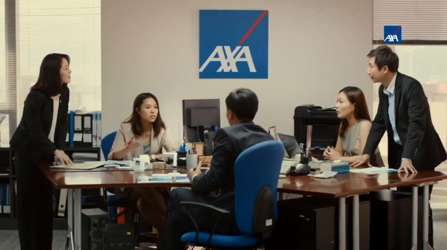 【香港广告】AXA安盛保险广告