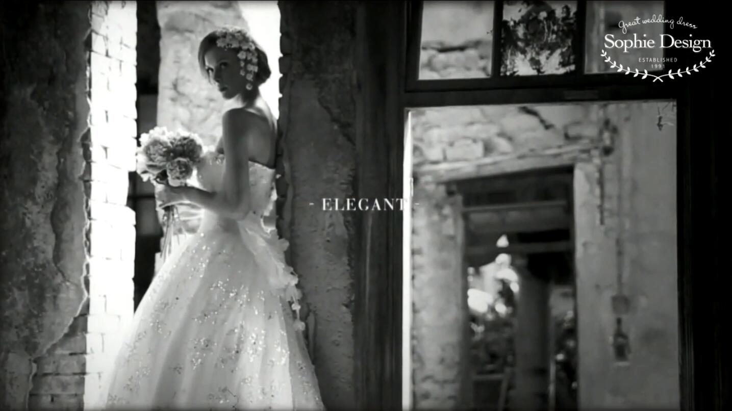 华纳婚纱华服第一品牌苏菲设计广告