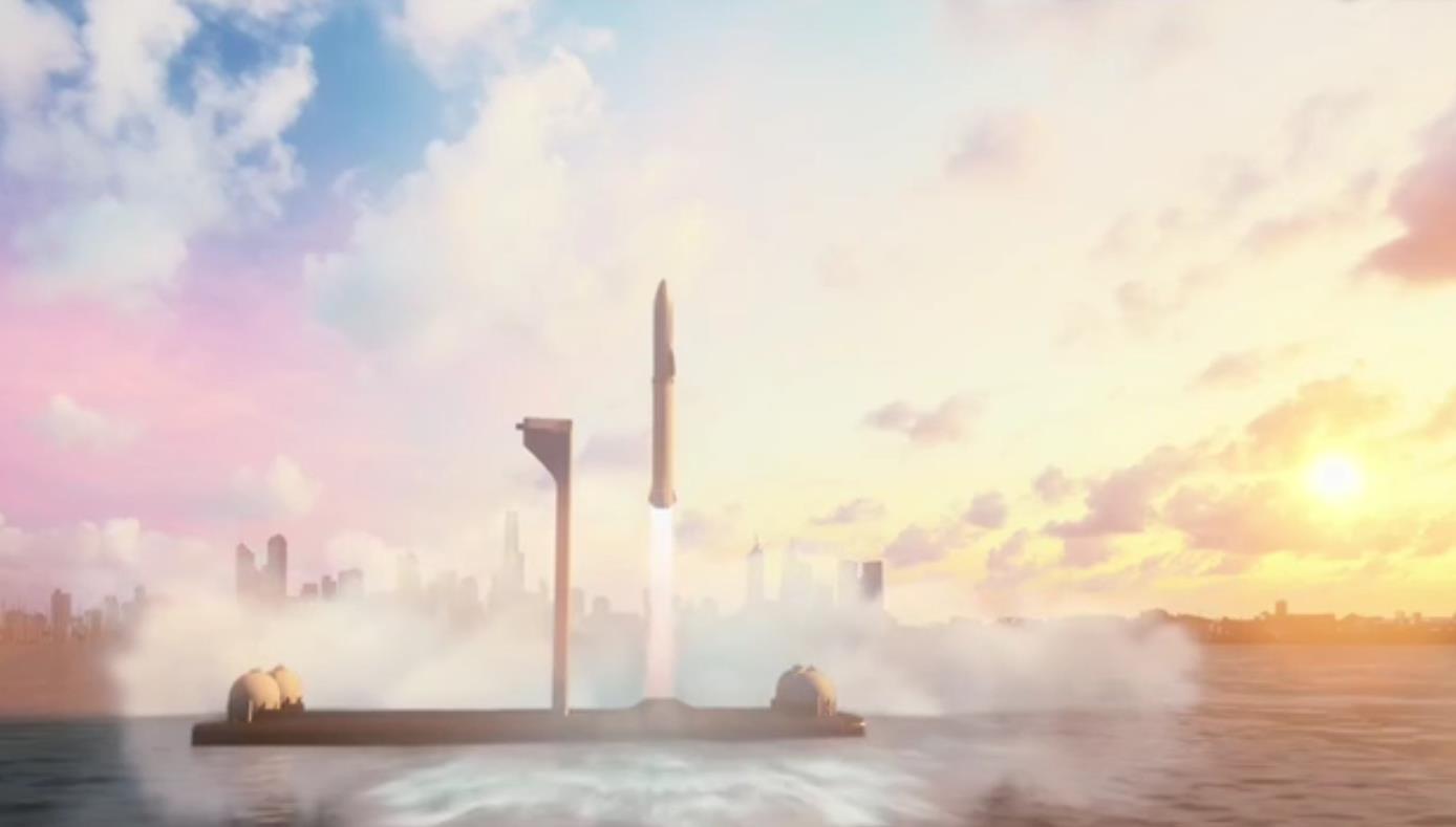 Space X 新型火箭计划《BFR 天通地达》