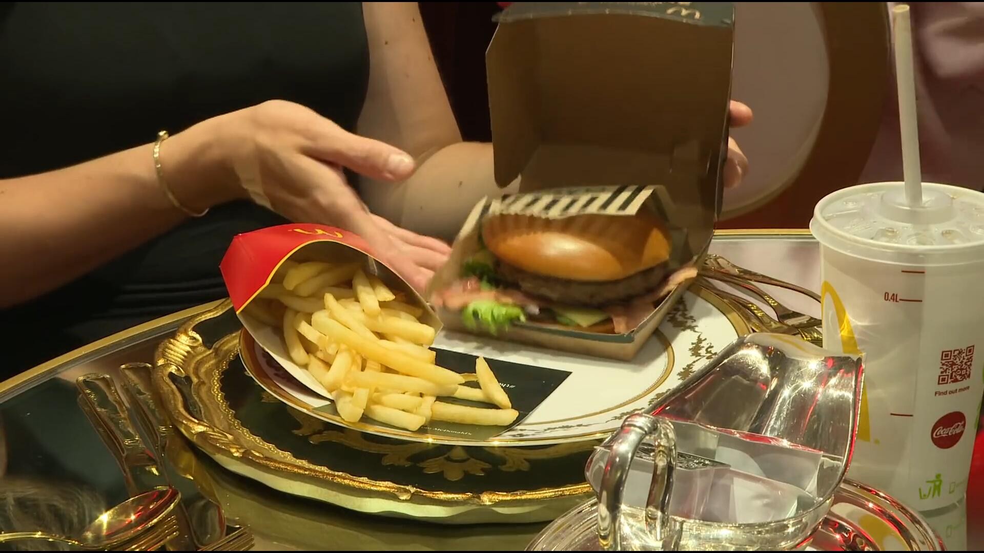麦当劳在伦敦开了一家奢华餐厅！一种五星级餐厅的感受