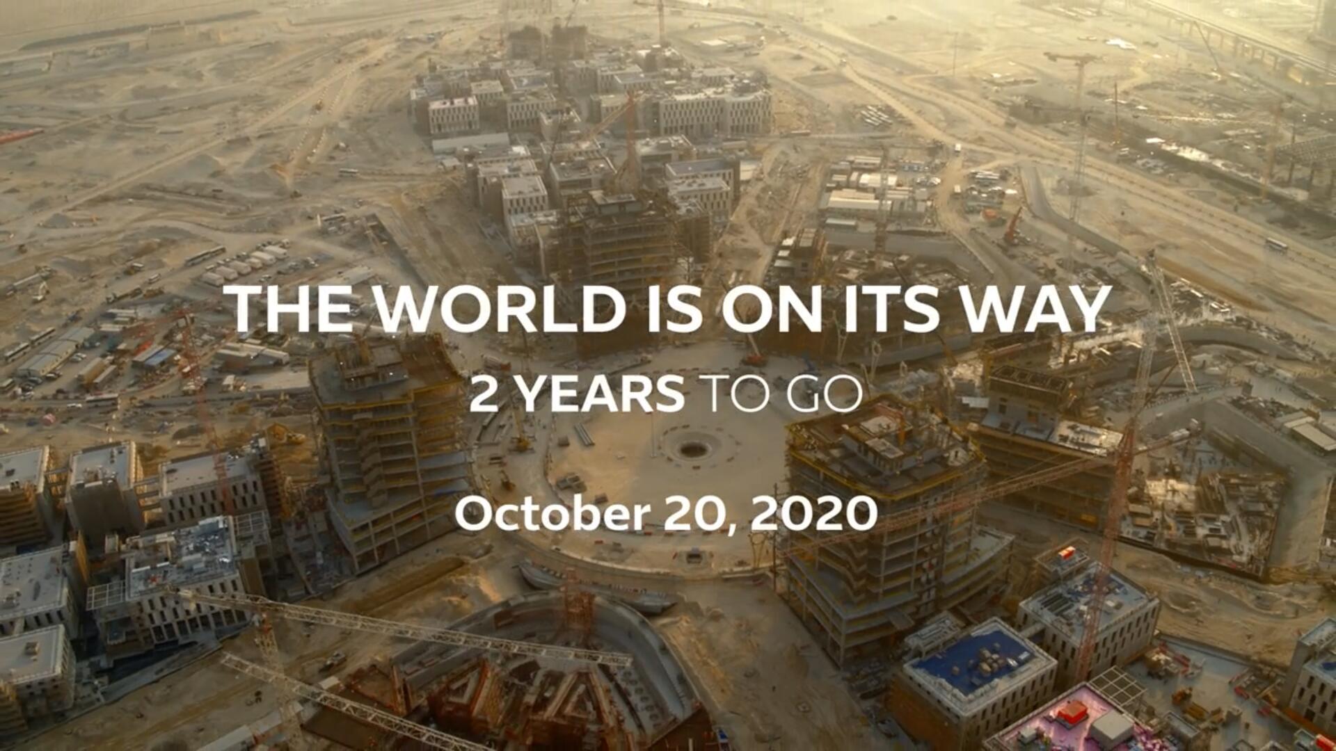 2 Years to Go:The World is On Its Way