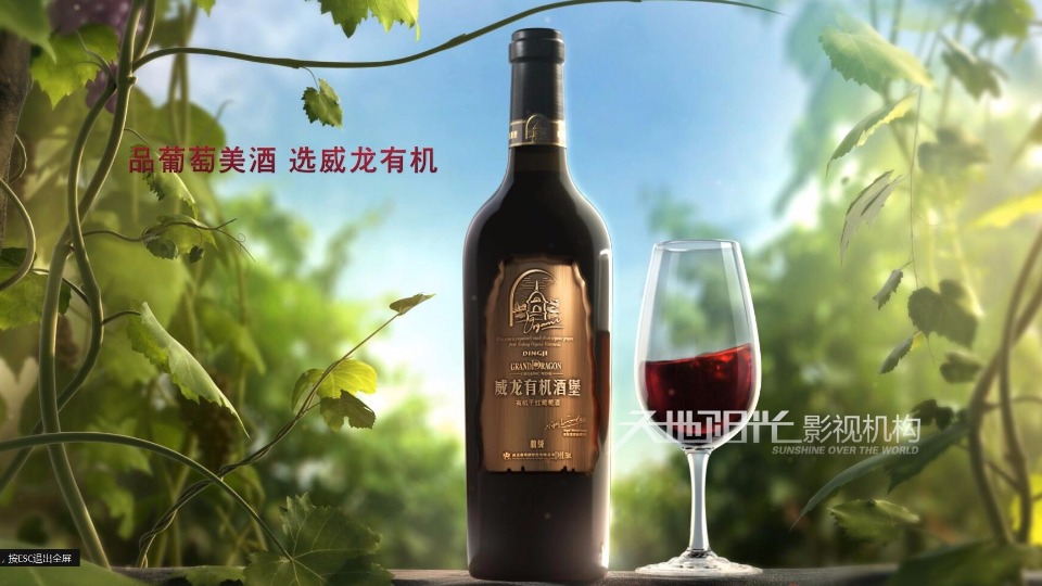 中国有机葡萄酒第一品牌-威龙有机葡萄酒