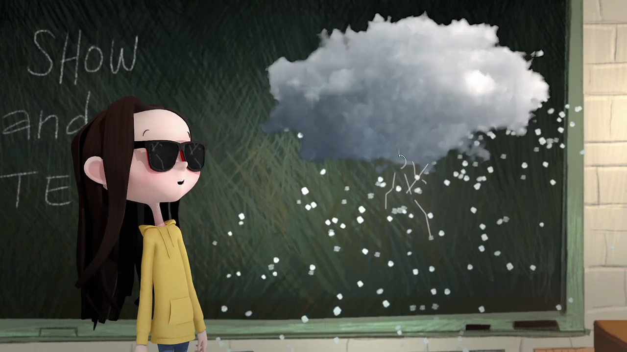 《小女孩和云彩》爱尔兰童话暖心动画短片