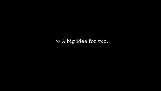 Smart 奔驰汽车 《A big idea for two》